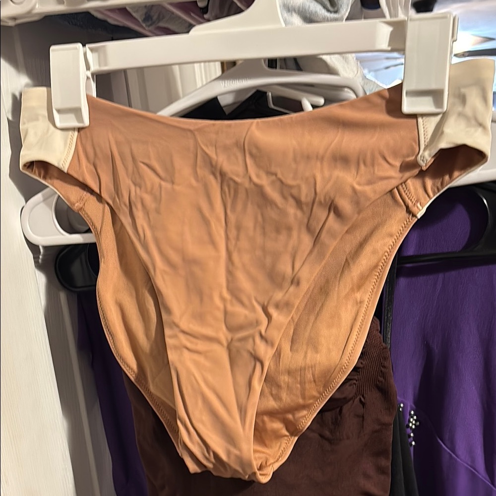 NWT Fabletics Tan Bikini Bottom